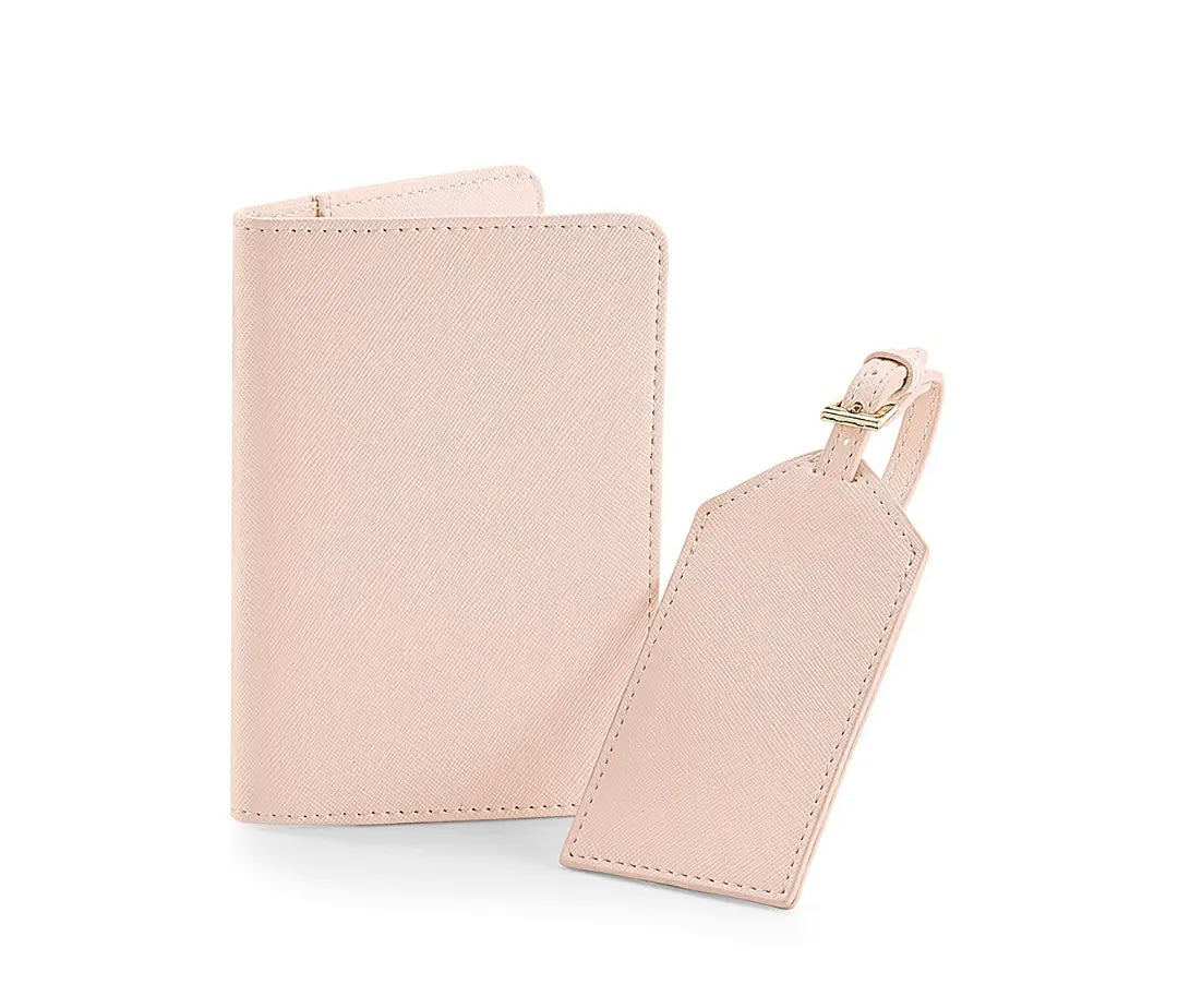 Ensemble de bagages personnalisés | Rose tendre
