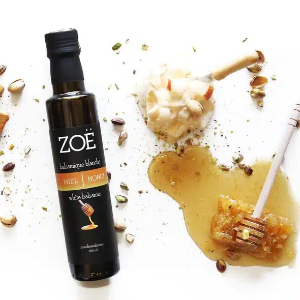 Zoë Honey infused white balsamic 250ml