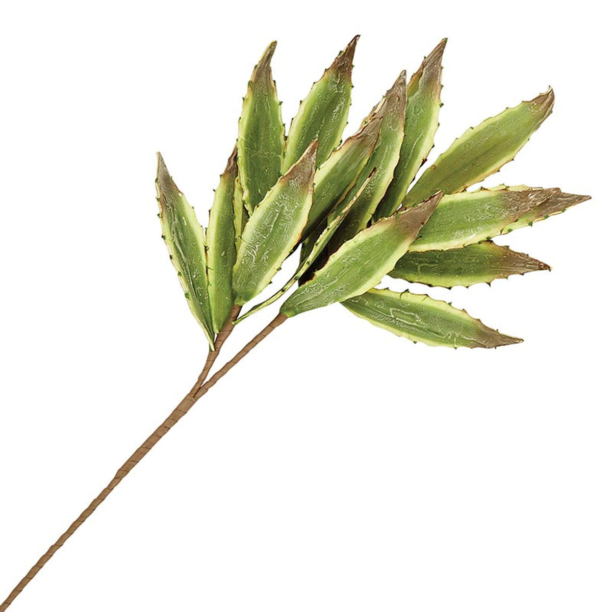 Tige artificielle de feuille de cactus