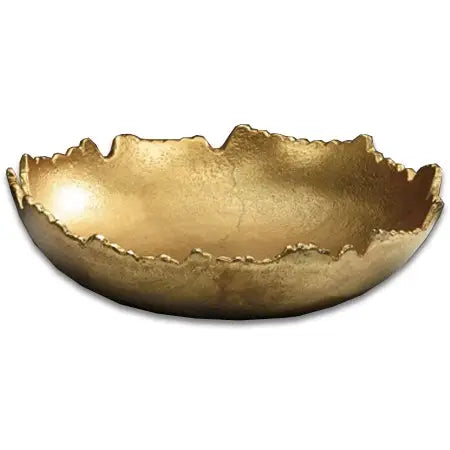 grand bol doré à l'or fin