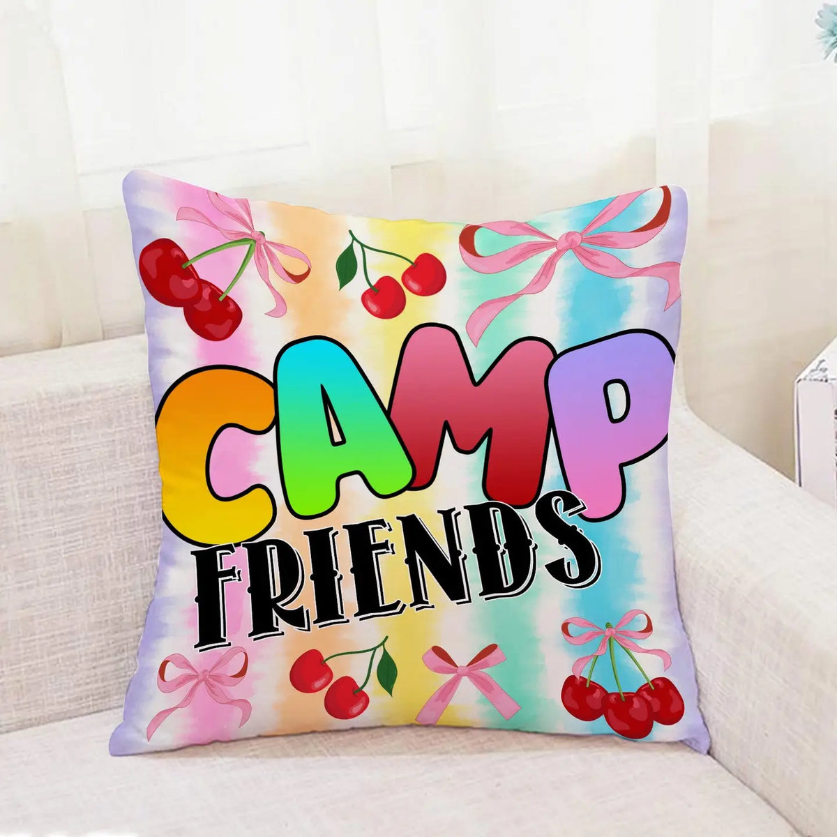 Coussin autographe - esthétique des amis du camp