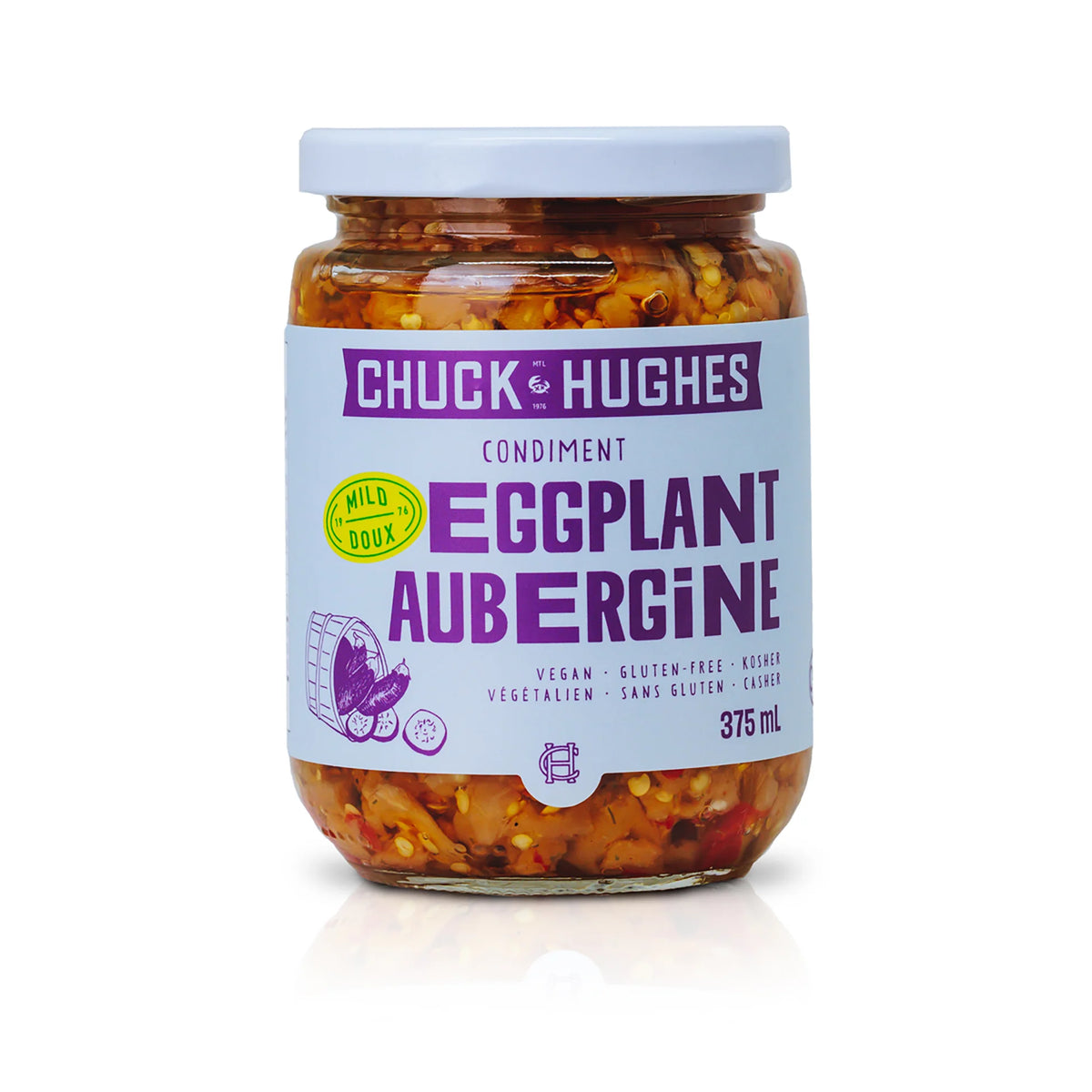Chuck Hughes condiment - Eggplant (mild)