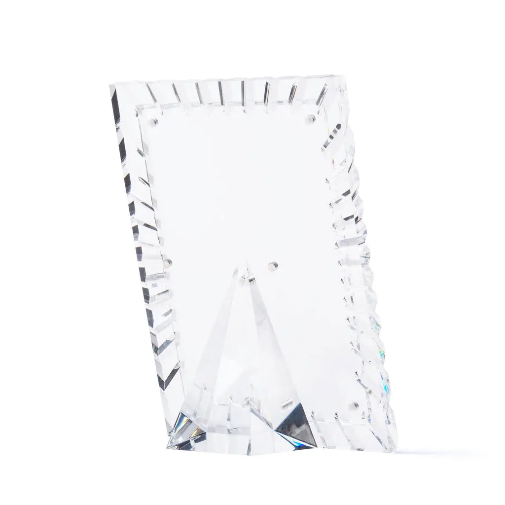 Crystal Clear Acrylic Burst Picture Frame 5" X 7"