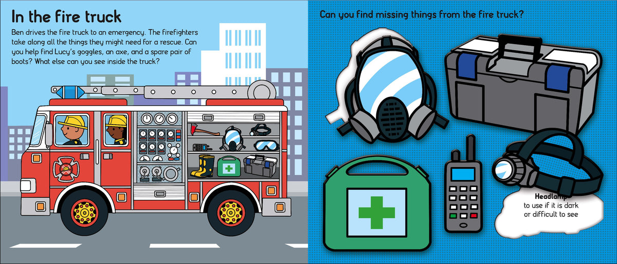 Let’s Pretend: Firefighter Set – Jeu de pompier