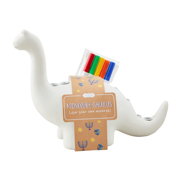 Colorie-moi la menorah - Dino