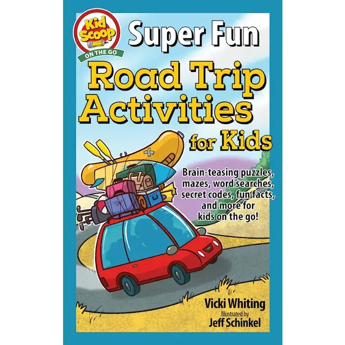 Activity Book - Super Fun Road Trip Activities