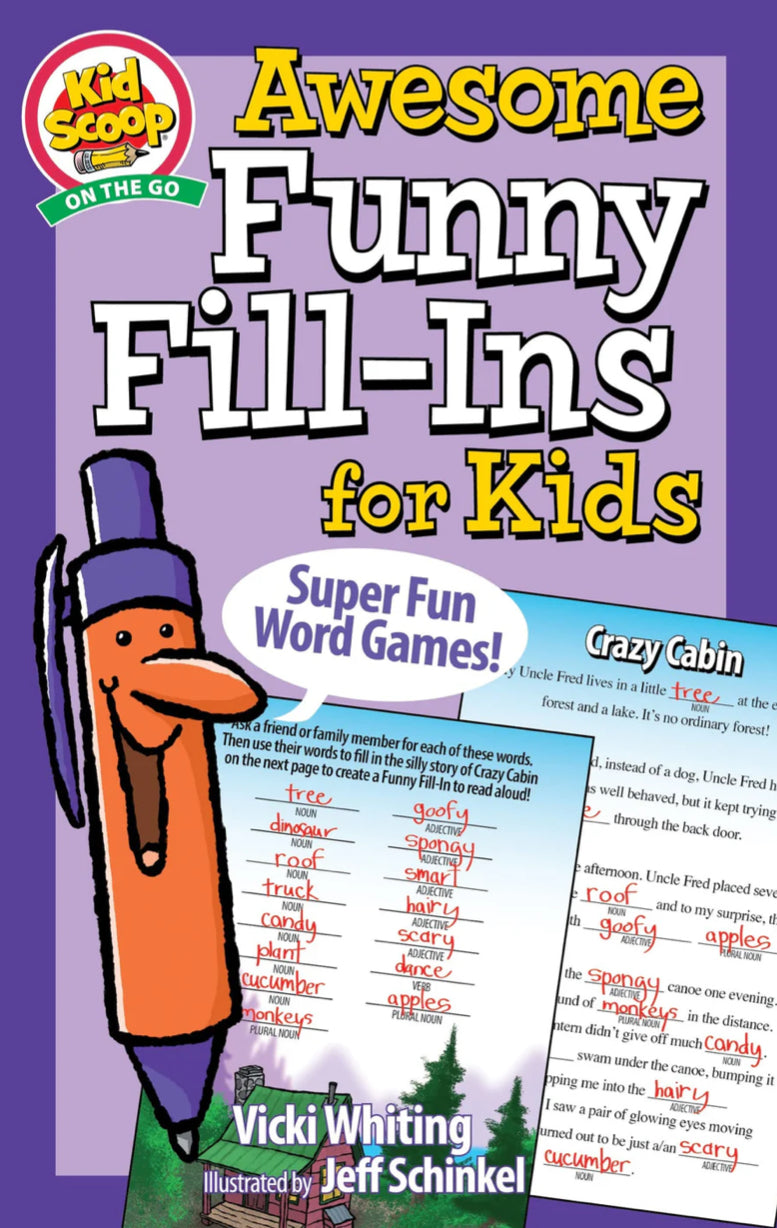 Activity Book - awesome funny fill-ins