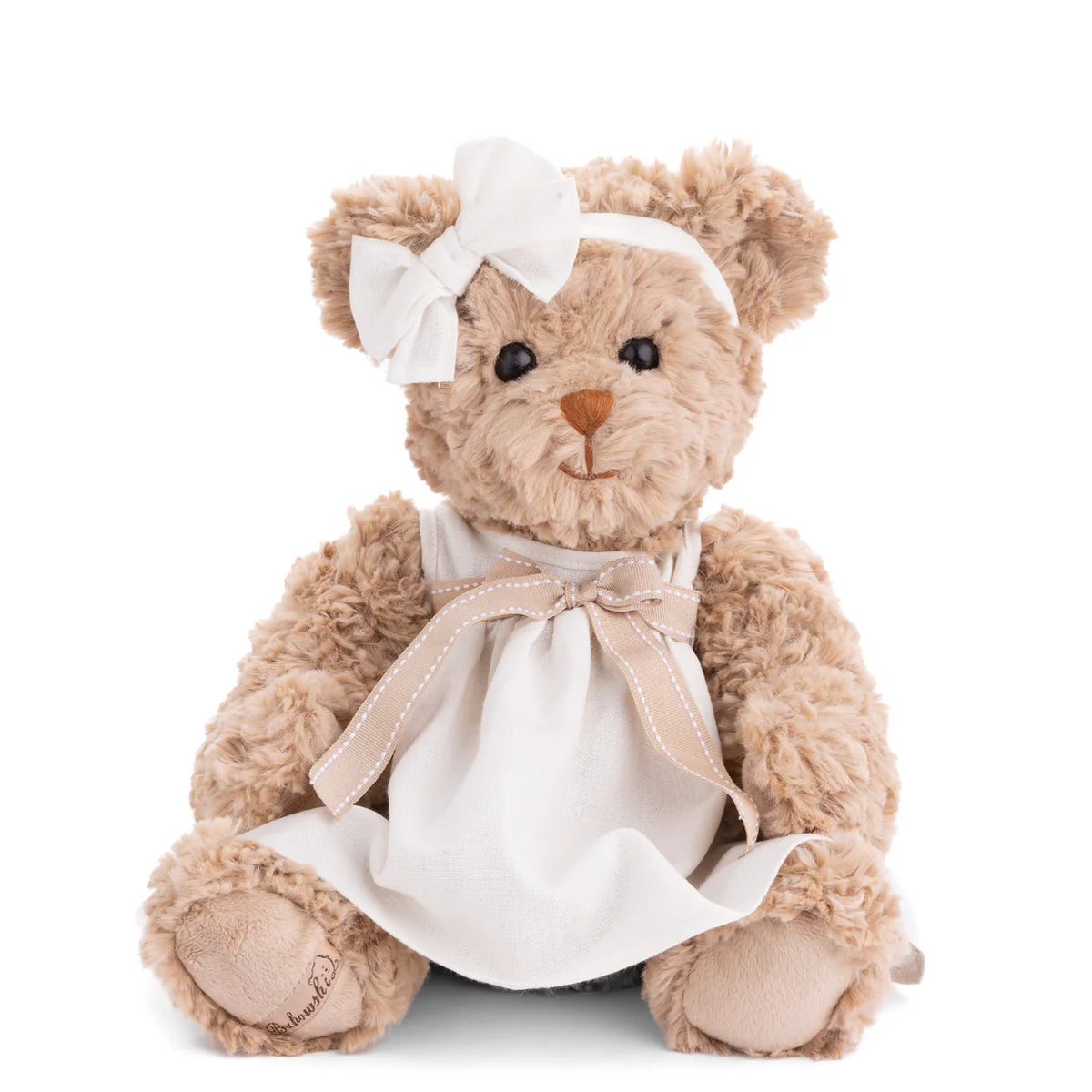 Brown bear in dress