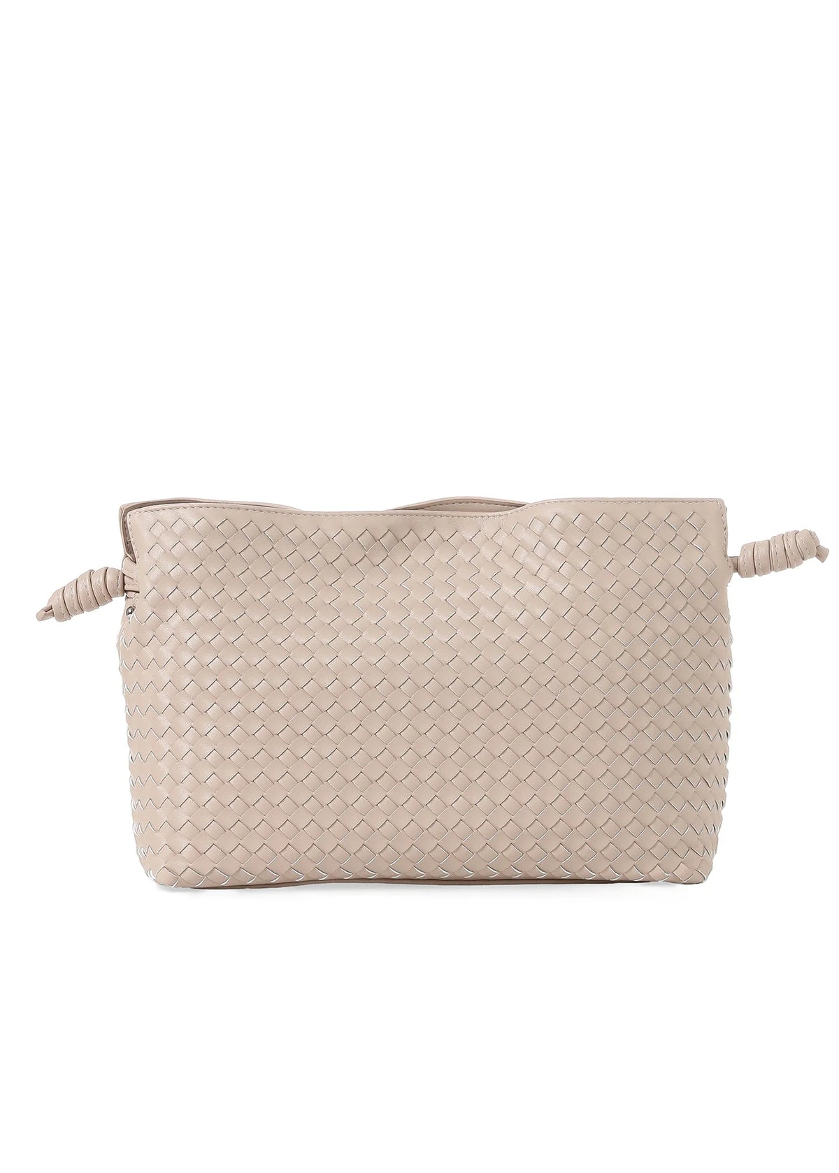sac bandoulière convertible en tissu beige