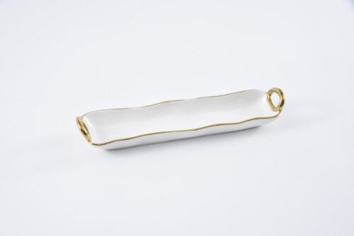 Pampa Bay golden handle cracker tray