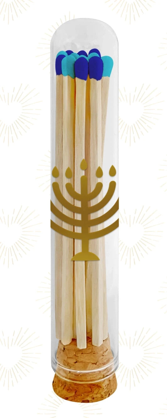 Hanukkah matches - 4” dome