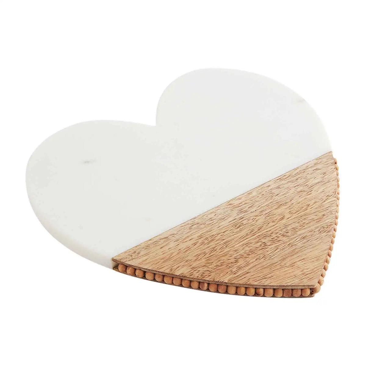 Wood Board - Marble Small Heart