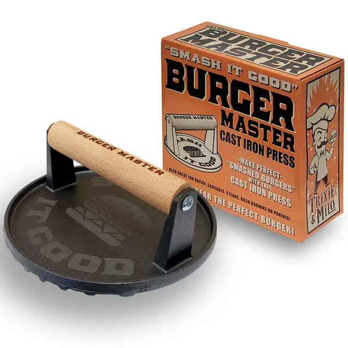 PRESSE EN FONTE SMASH BURGER