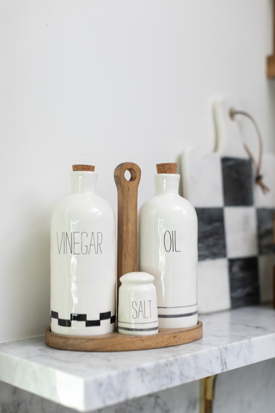 BISTRO OIL VINEGAR SET
