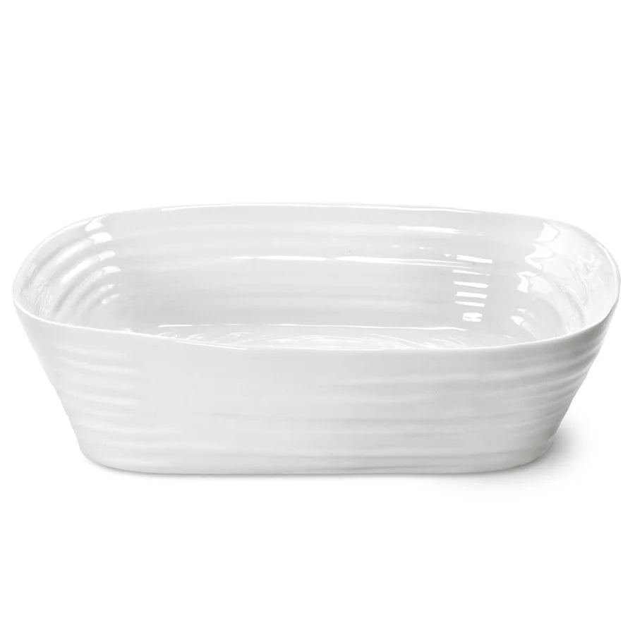 Plat à rôtir rectangulaire blanc Sophie Conran