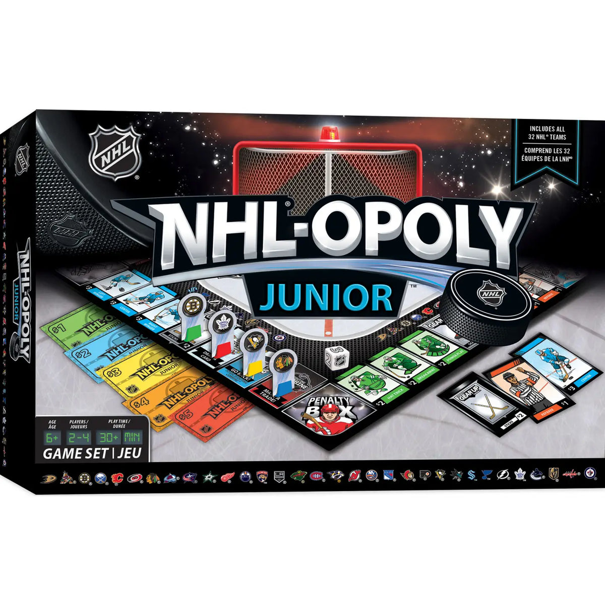 Jeu de société NHL Opoly Junior