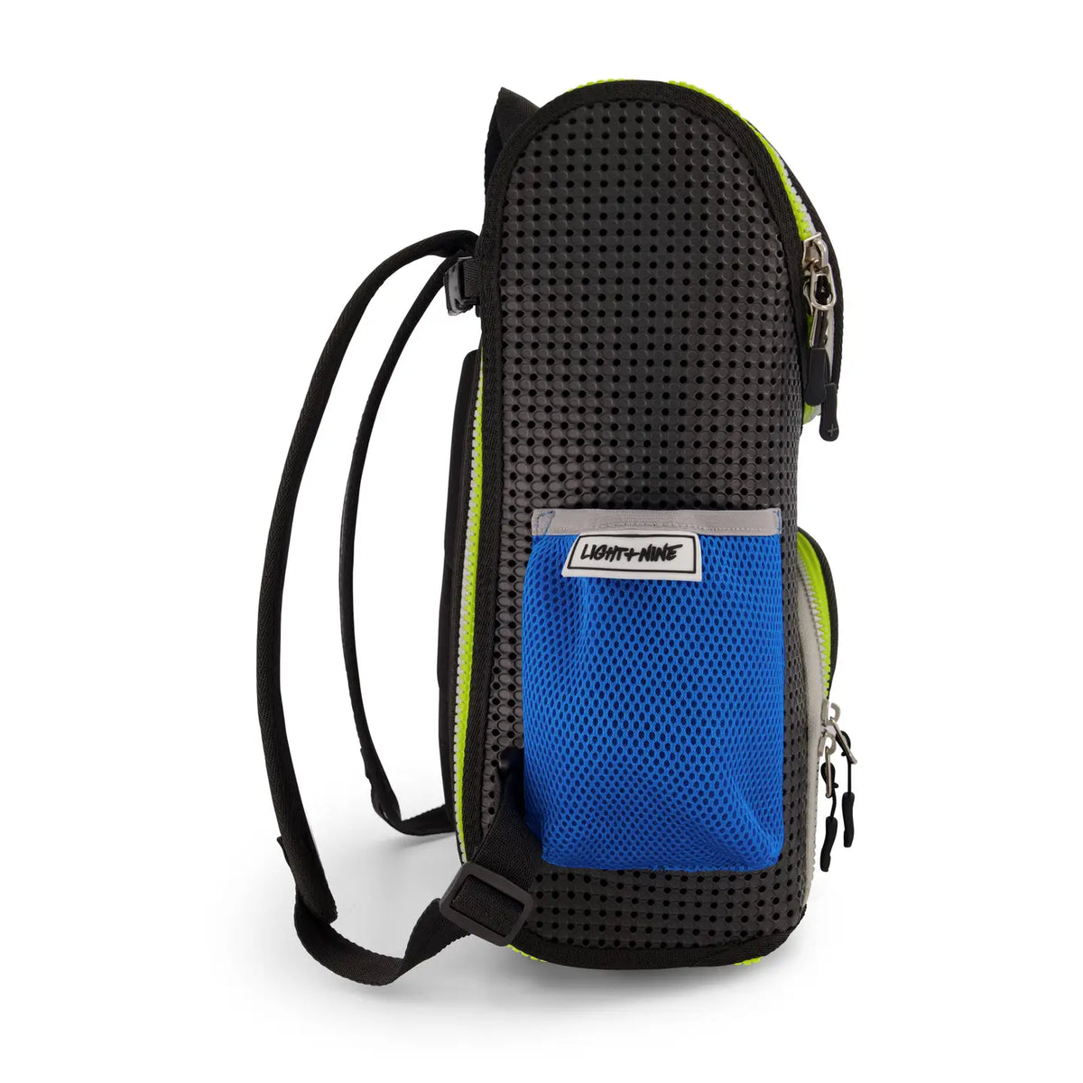 Sac à dos étudiant bleu électrique