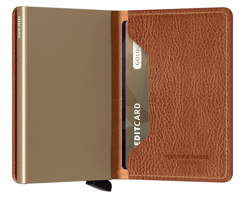 Secrid RFID Slimwallet Veg - caramel sable