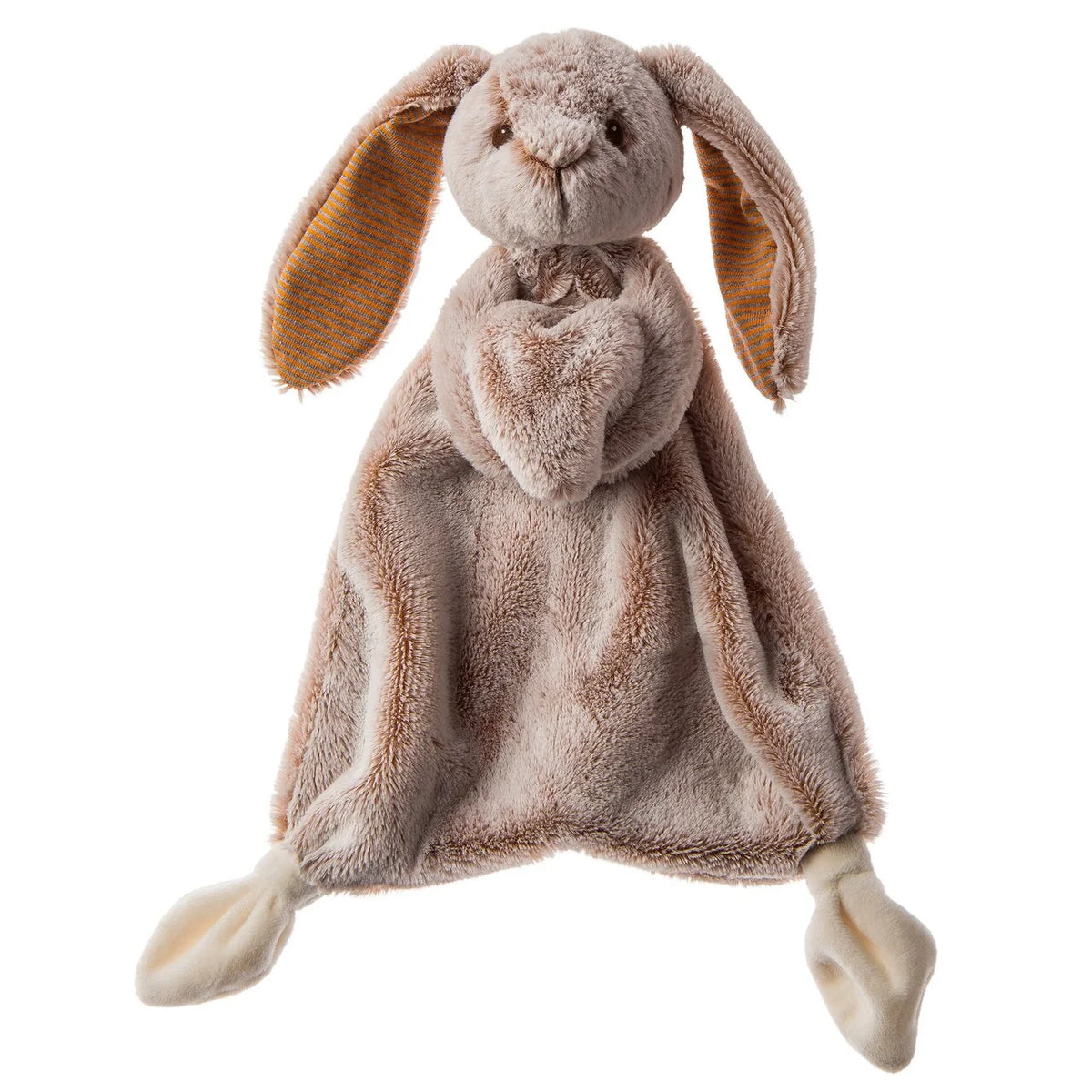 Mary Meyer - tan silky bunny lovey