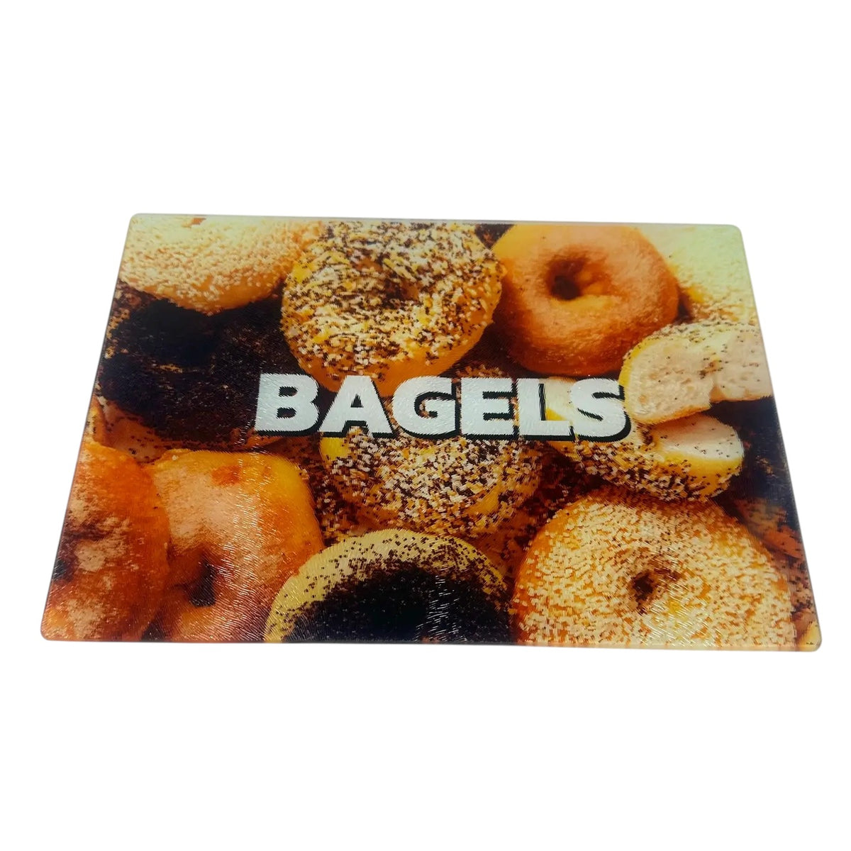 Bagel glass tray