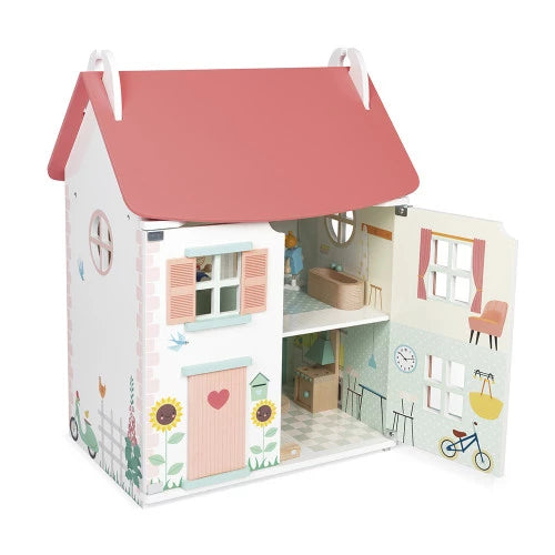 Wood dollhouse