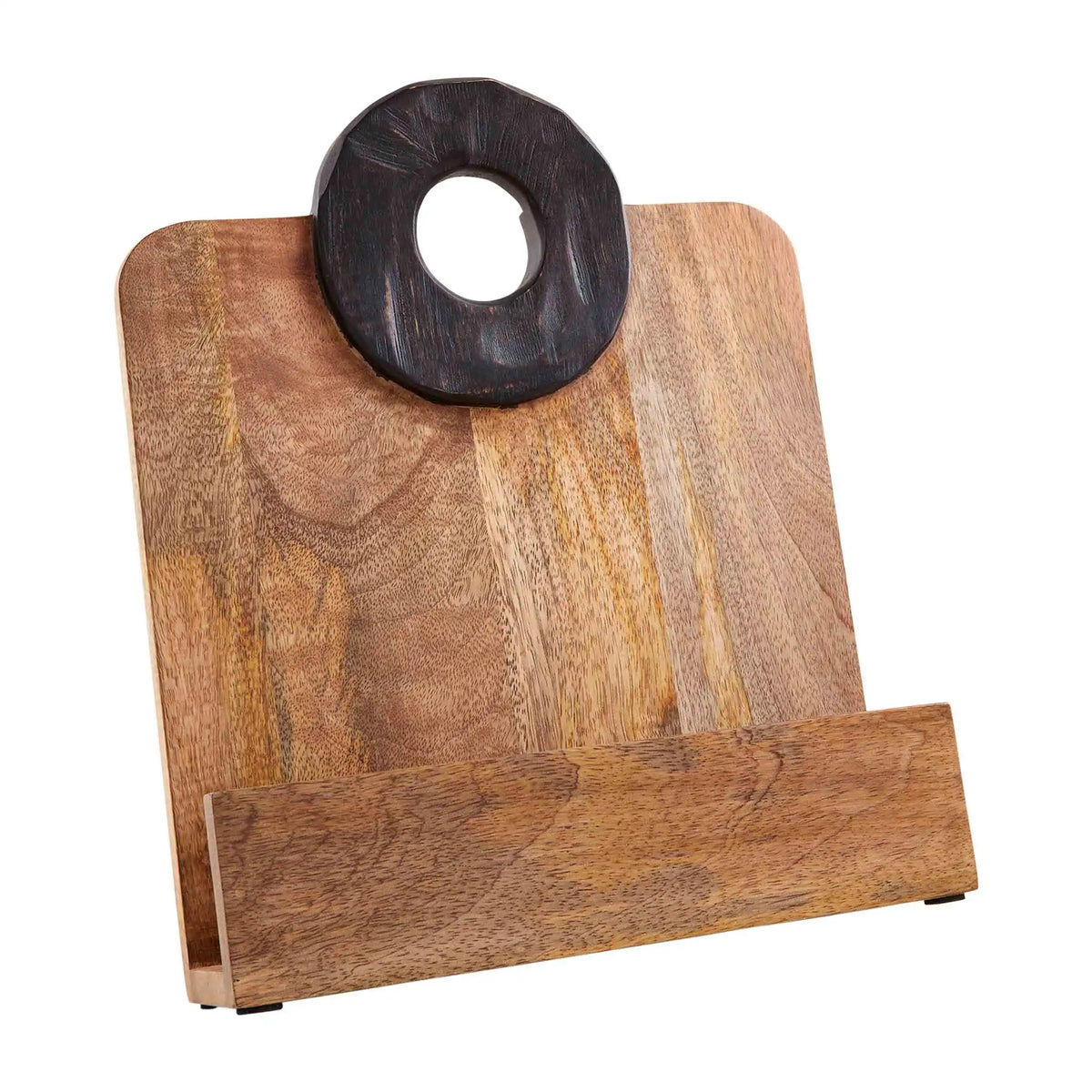 Two Toned Wood Cookbook Holder