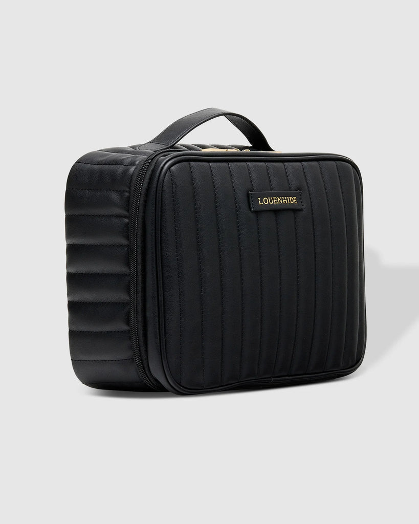 TROUSSE À COSMÉTIQUE À SUSPENDRE - NOIRE