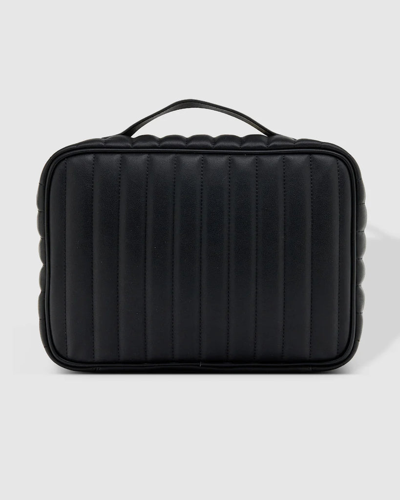 TROUSSE À COSMÉTIQUE À SUSPENDRE - NOIRE
