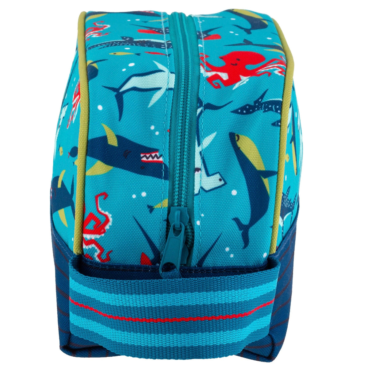 personalized toiletry bag - sharks