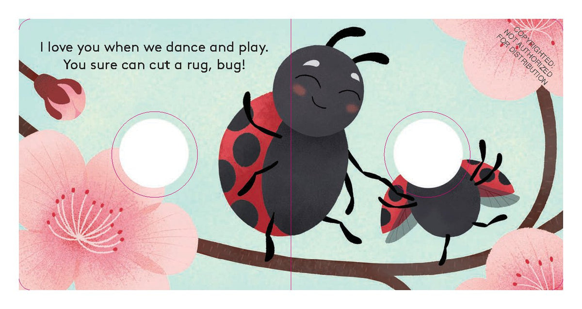 Petit insecte amoureux : livre de marionnettes à doigts
