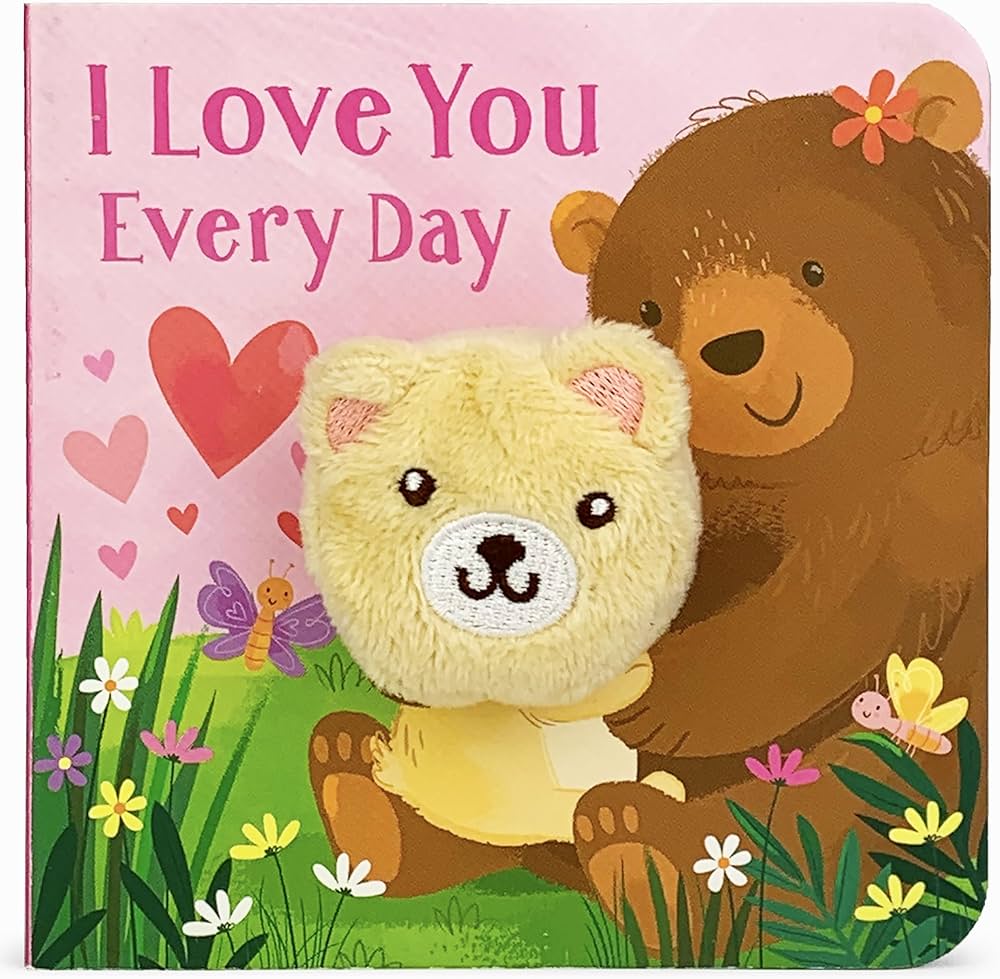 I Love You Every Day: finger puppet book