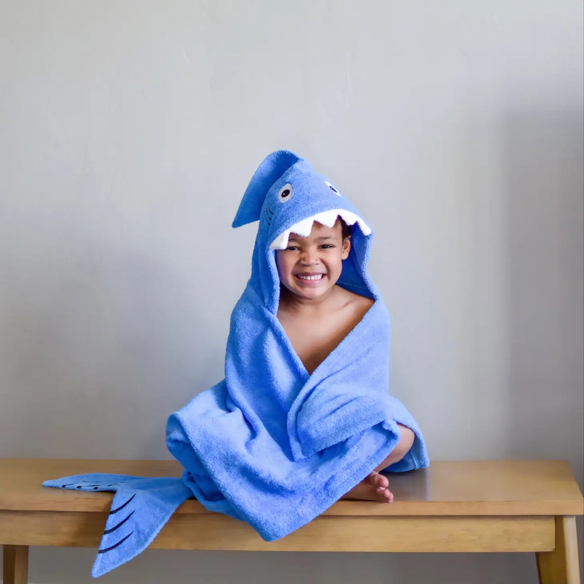 Serviette à capuche personnalisée - Requin