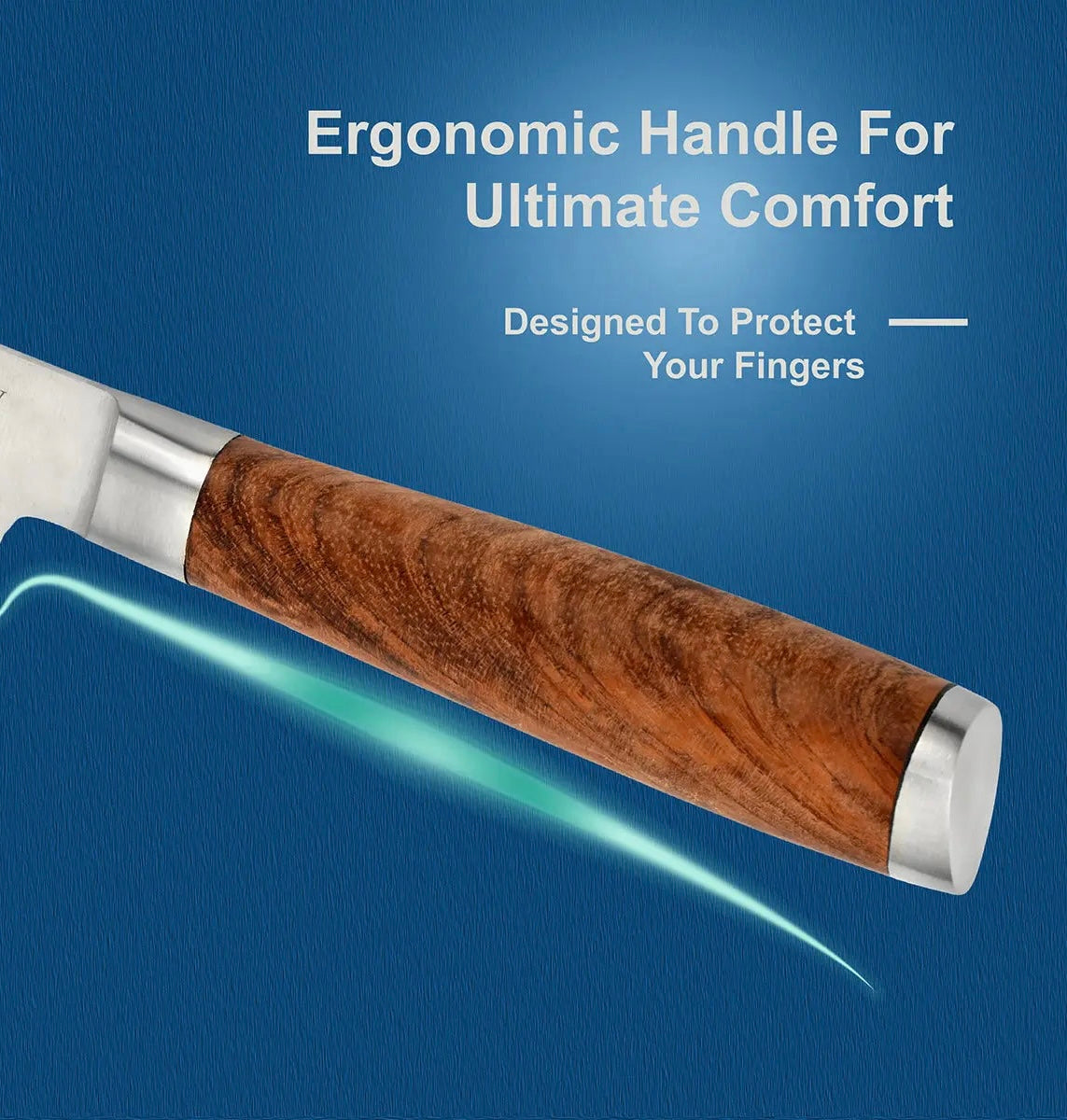 Bread Knife with Sandalwood Handle