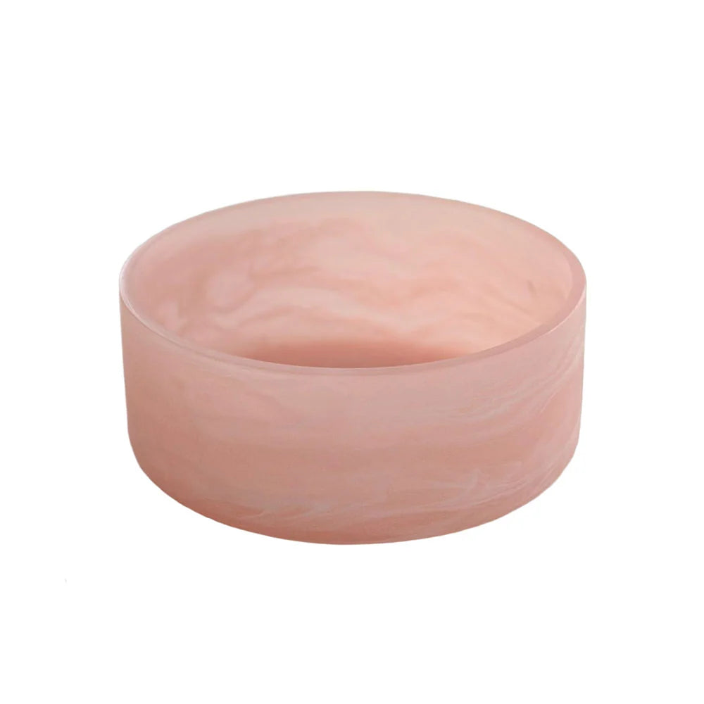 Resin Rose Haven Salad Bowl