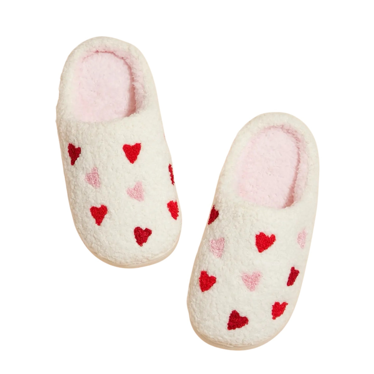 Kids Multi Hearts Slippers