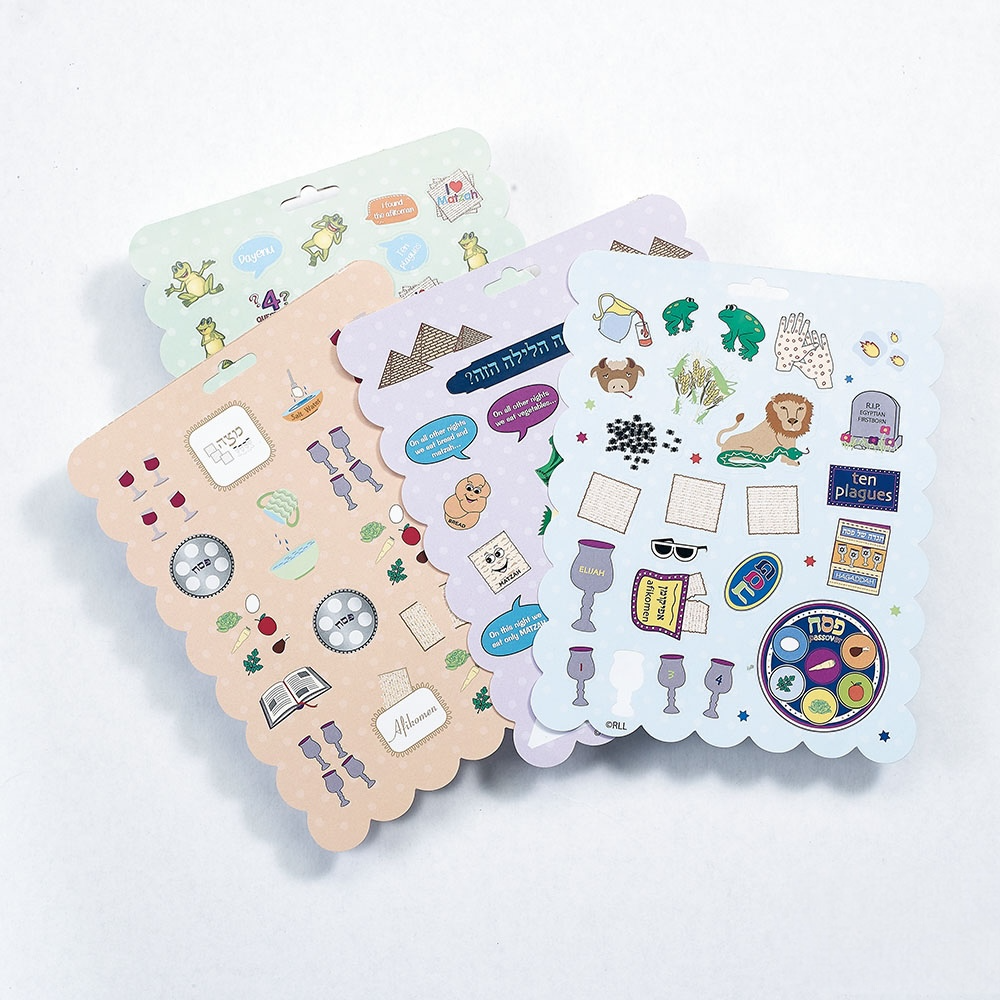 Passover Sticker Book, 100+ stickers