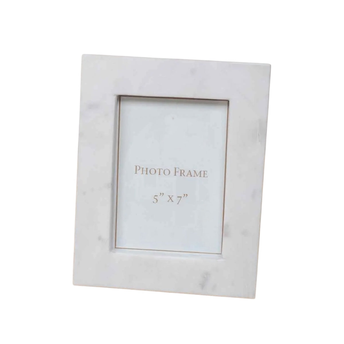 Cadre photo en marbre blanc 5"x7"