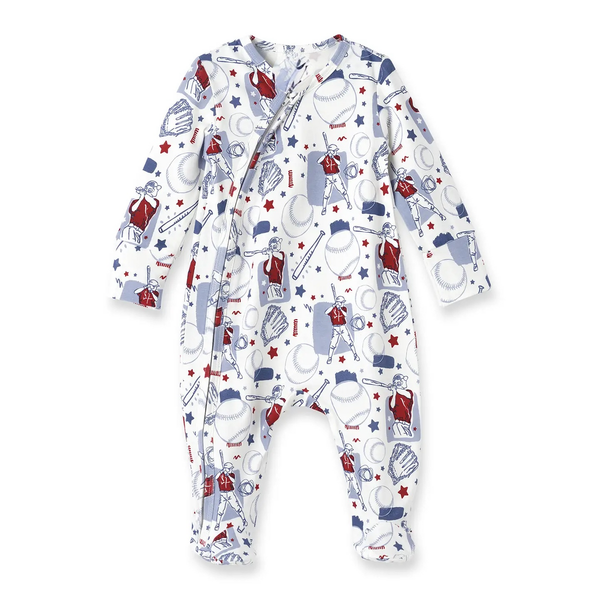 Batter Up Bamboo Zipper Sleeper