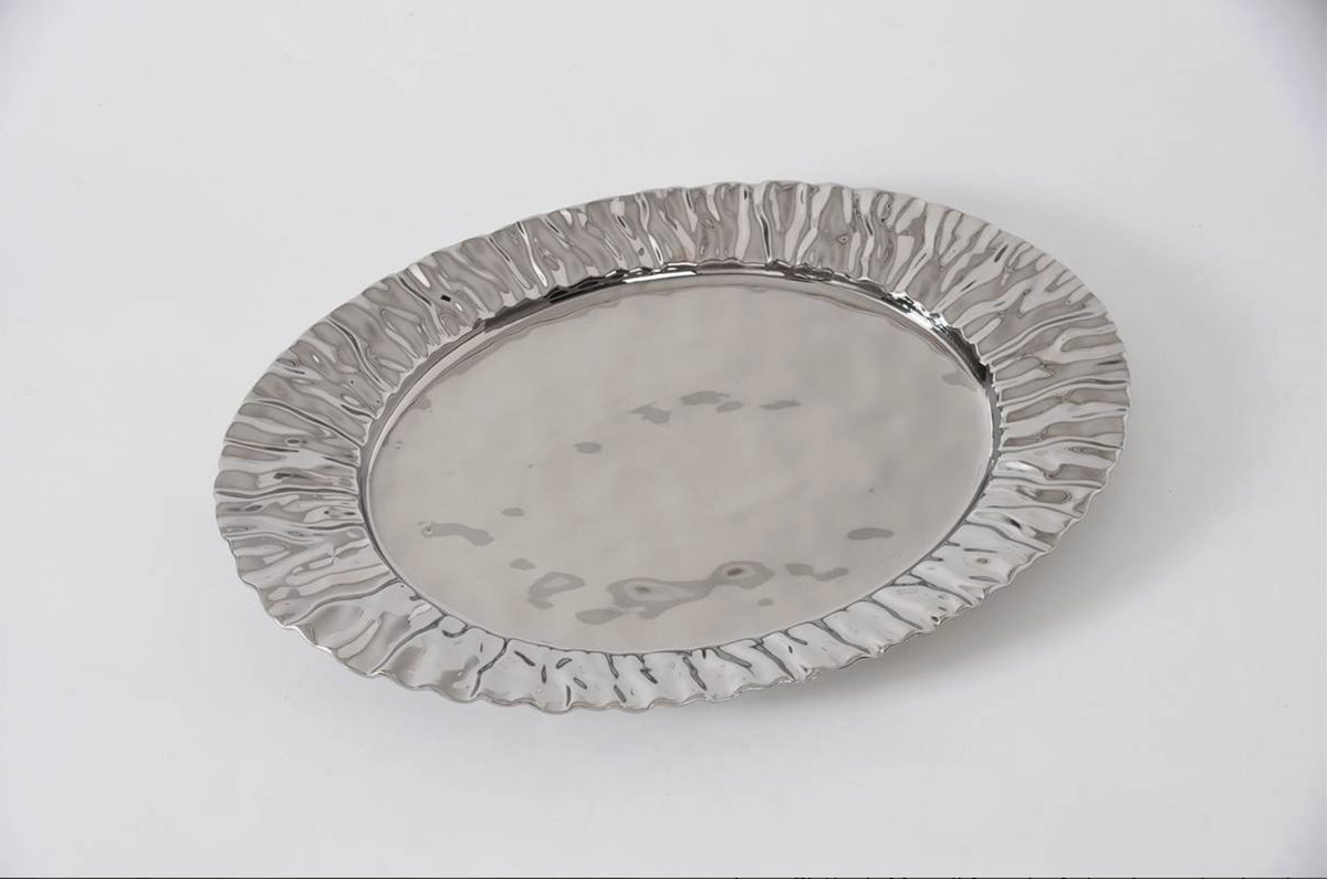 Pampa Bay Mascali argento Large Platter