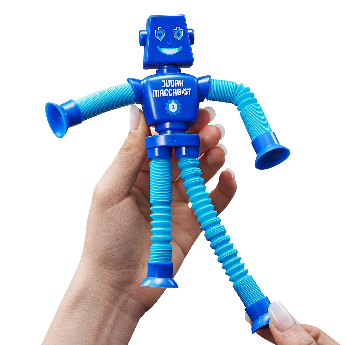 Chanukah Judah Maccabot Pop Tube Toy
