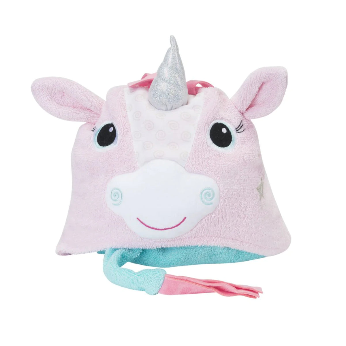 Personalized kids Bath Towel - Terry Hooded - UNICORN