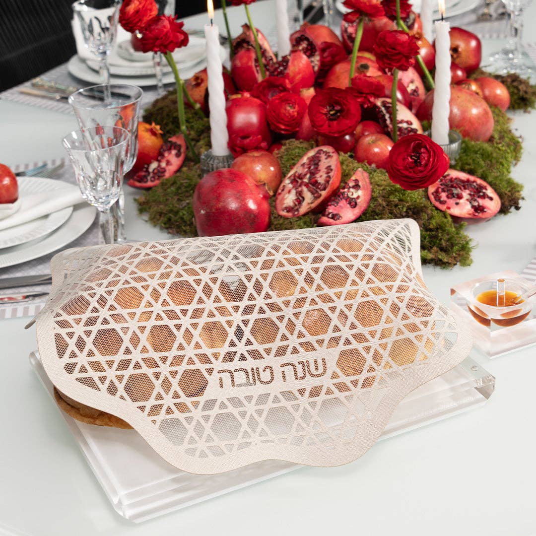 Couverture de challah pour Rosh Hashanah