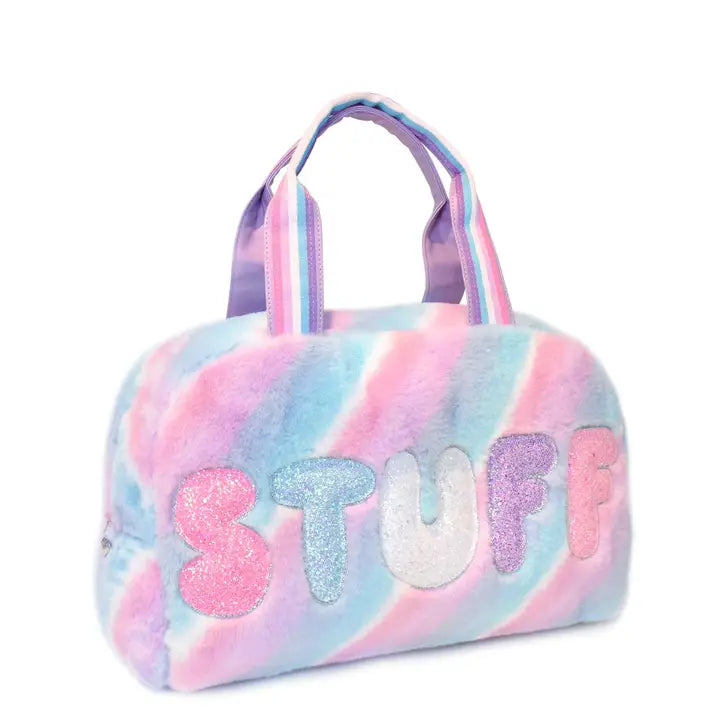 Sac de sport moyen en peluche Ombre de Stuff