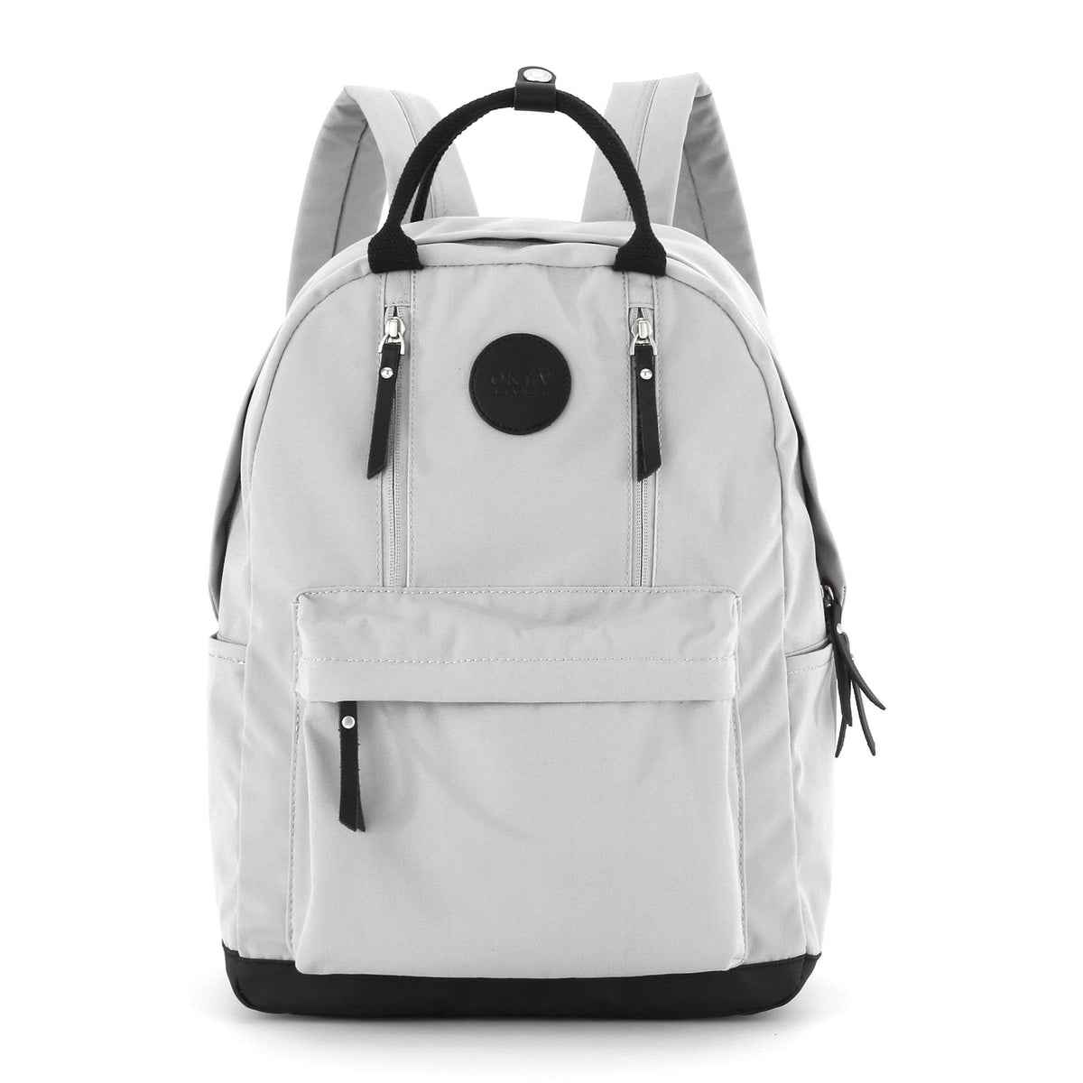 Scandi Look LAPTOP WATERPROOF BACKPACK: GREY