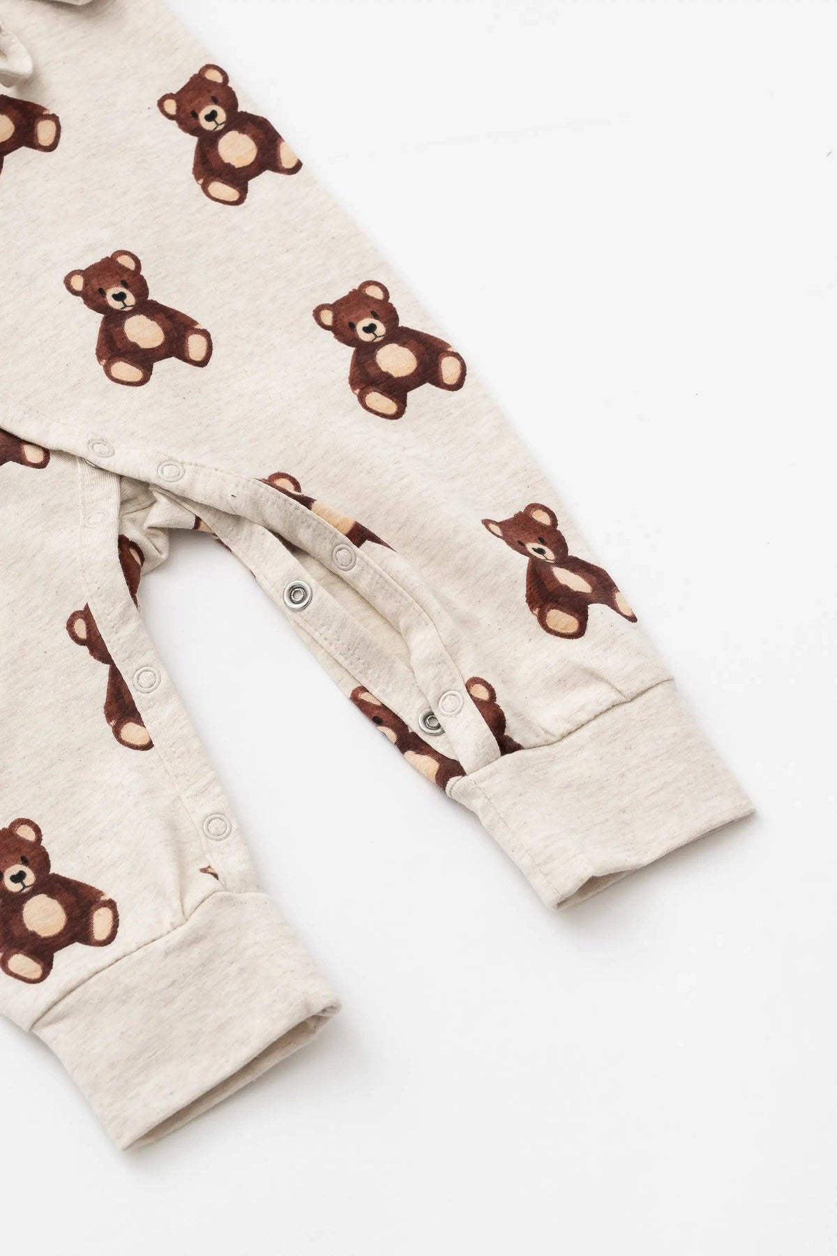 Kimono bébé noué une pièce ours en peluche