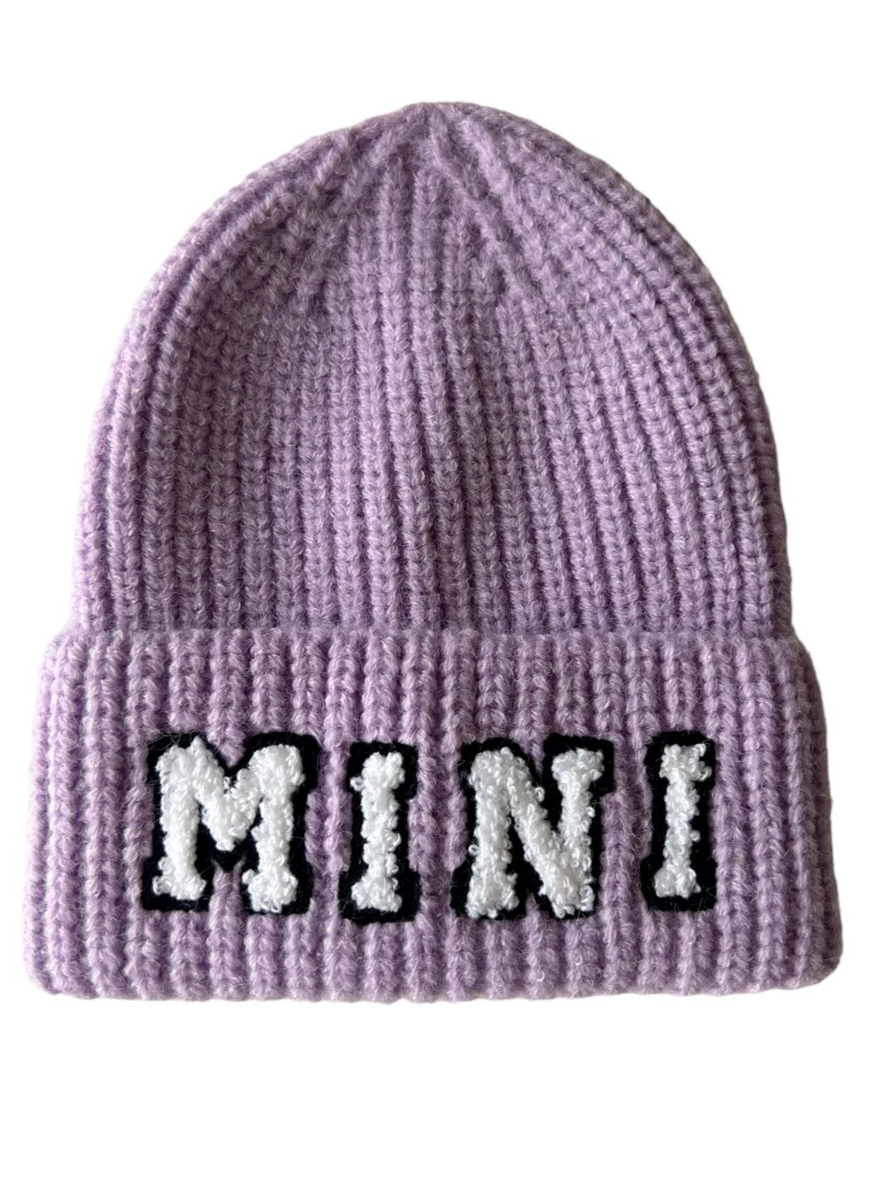 Mini bonnet tricoté - Glycine