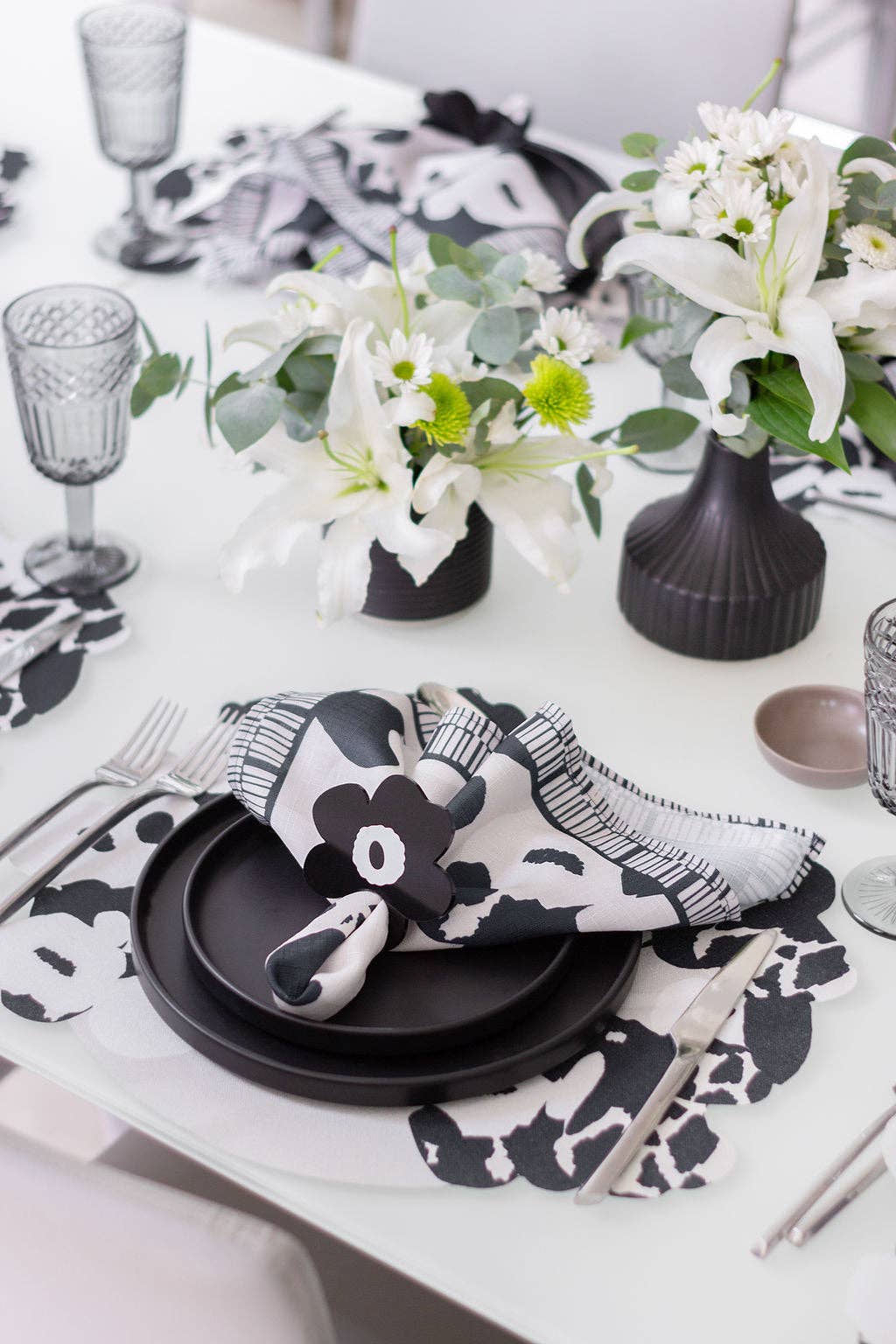 Floral Spill-Proof Placemats (set of 6)