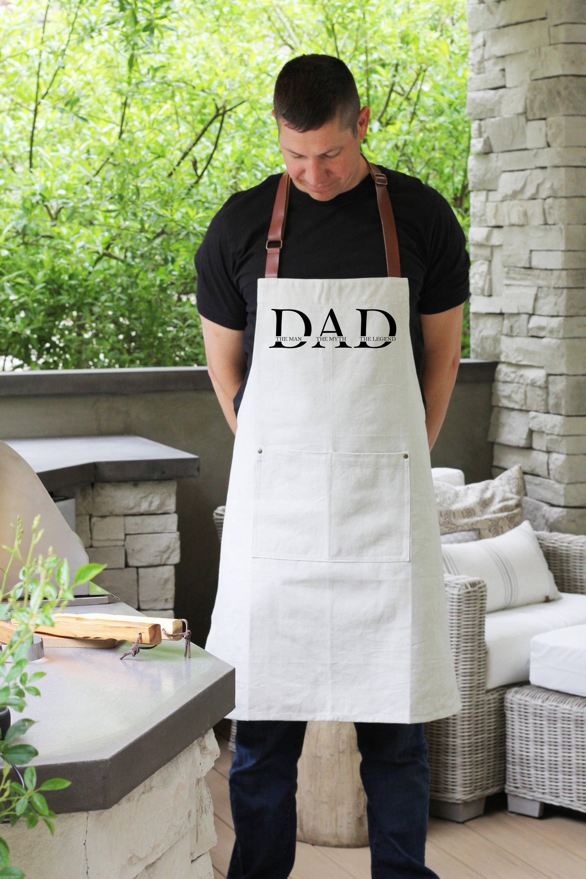 Papa, L'Homme Le Mythe La Légende Tablier