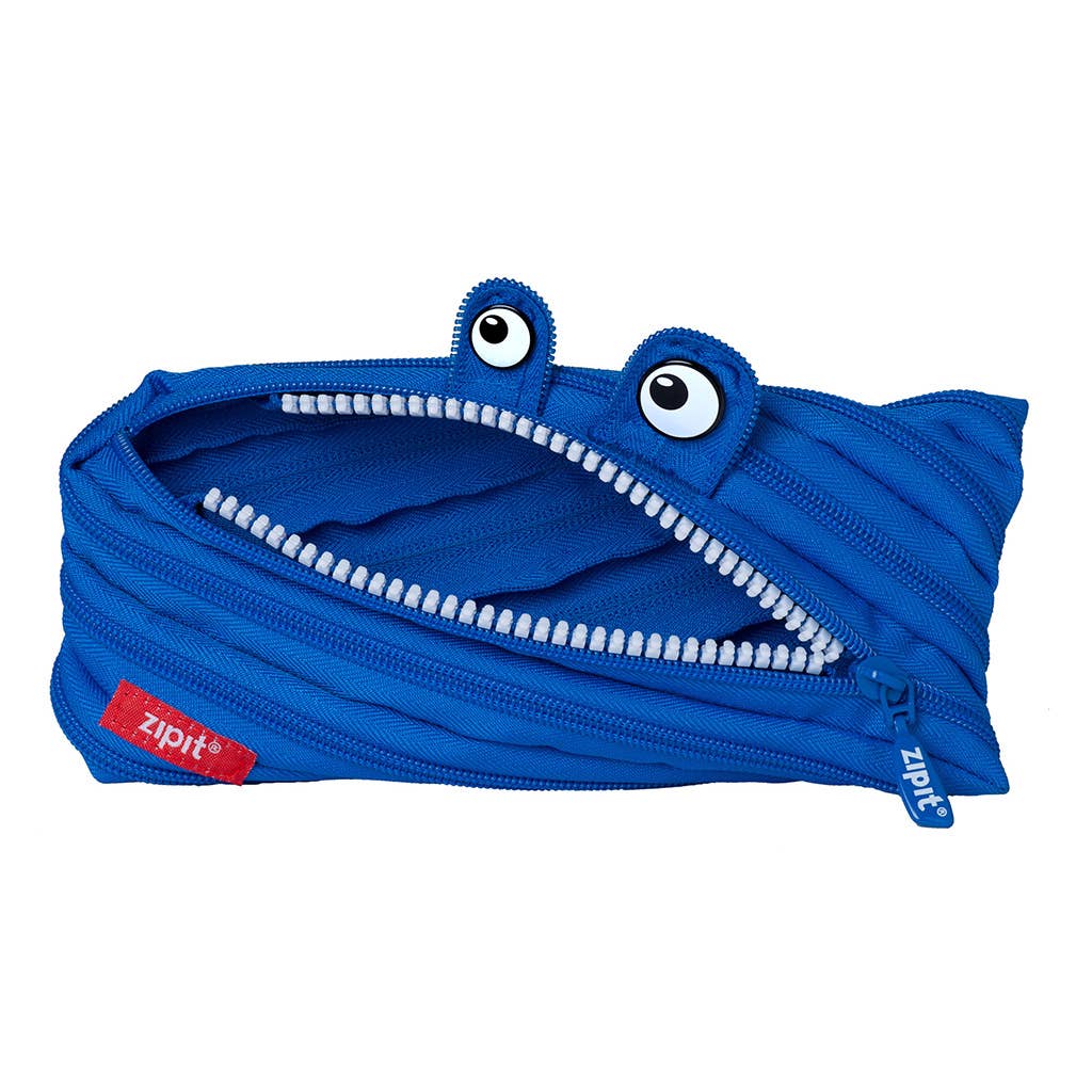 ZIPIT Monster Pencil Case - Blue