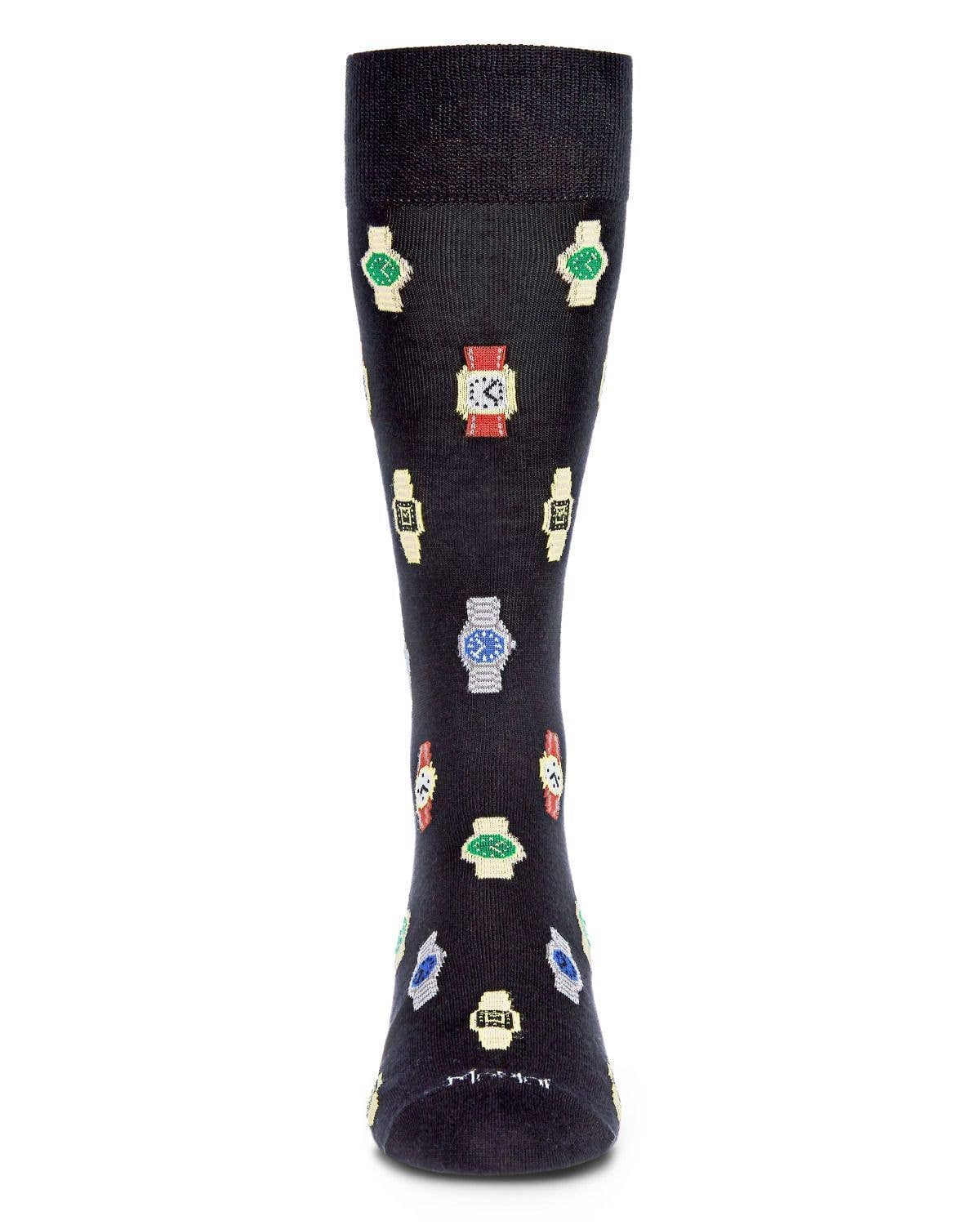 Time to Get a Watch Men's Crew Socks